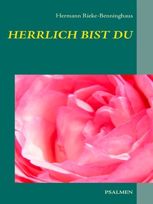 cover image of Herrlich bist Du